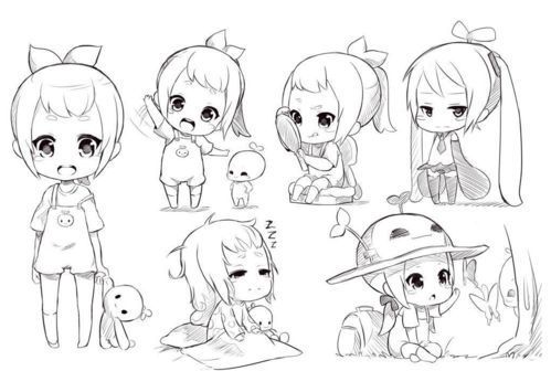 绘画素材人物:灵感与创作的源泉