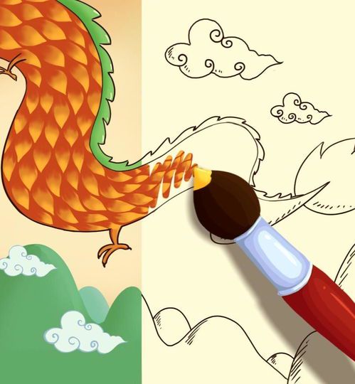 绘画接龙:创意与灵感的接力之旅