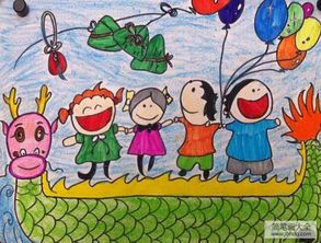 端午节幼儿绘画创意大全