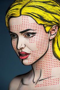 Facial Painting in English