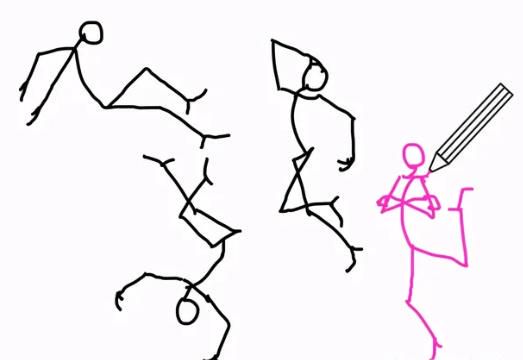 火柴人绘画基础教学:从零开始掌握动态线条艺术
