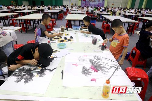绘画比赛现场纪实:色彩与创意的激情碰撞