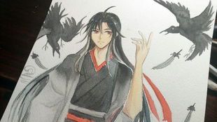《魔道祖师角色绘画技法详解》