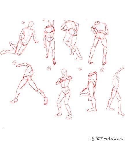 人体姿势绘画素材的全面解析