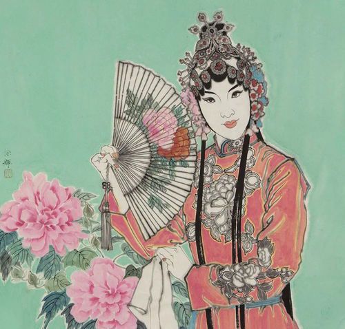 中国戏曲绘画艺术鉴赏:经典作品与风格解析