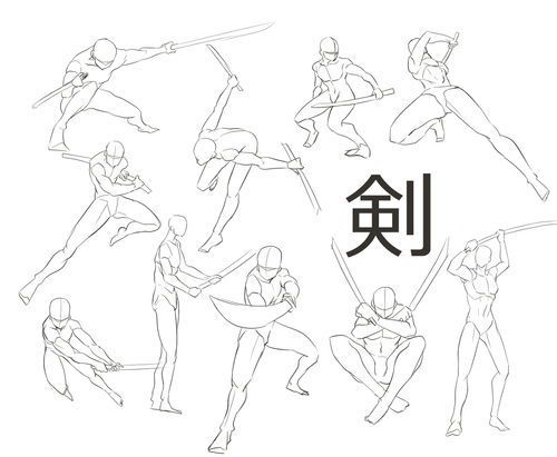 绘画动作参考素材的全面解析与应用指南