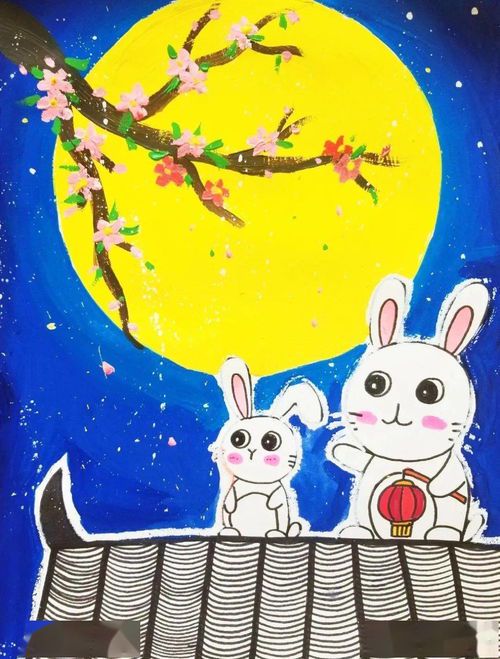 中秋节绘画作品创意灵感大全