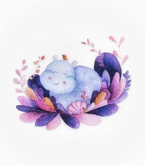 清新治愈的小插画ins风:用线条与色彩点亮生活