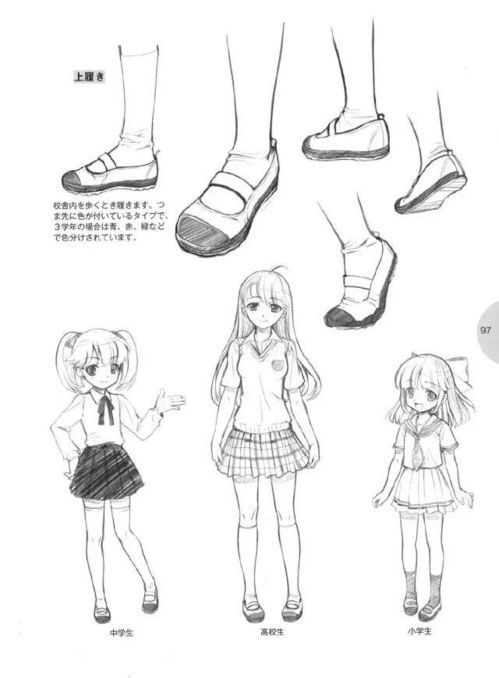 鞋子绘画参考指南:从基础到细节的全面解析